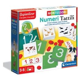 Clementoni Sapientino Montessori Numeri Tattili