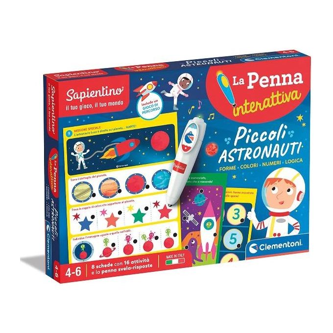 CLEMENTONI - sapientino la penna parlante - numeri gioco educativo 4-6 anni