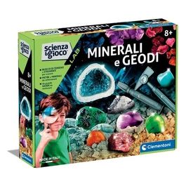 Clementoni Scienza Lab Geodi Set Mineralogia con Mattone da Scavare