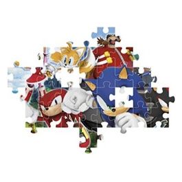 Clementoni Sonic Supercolor Puzzle 104 Pezzi
