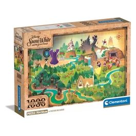 Story Maps Snow White Puzzle 1000 Pezzi