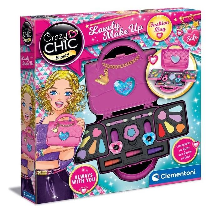 Clementoni Trucchi Giocattolo Crazy Chic Trousse Lovely Make Up