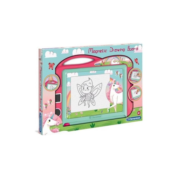 Image of Clementoni Unicorns Lavagna da Disegno Magnetica