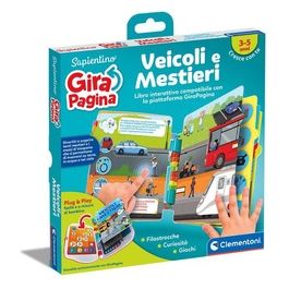Veicoli e Mestieri per GiraPagina Prescolare