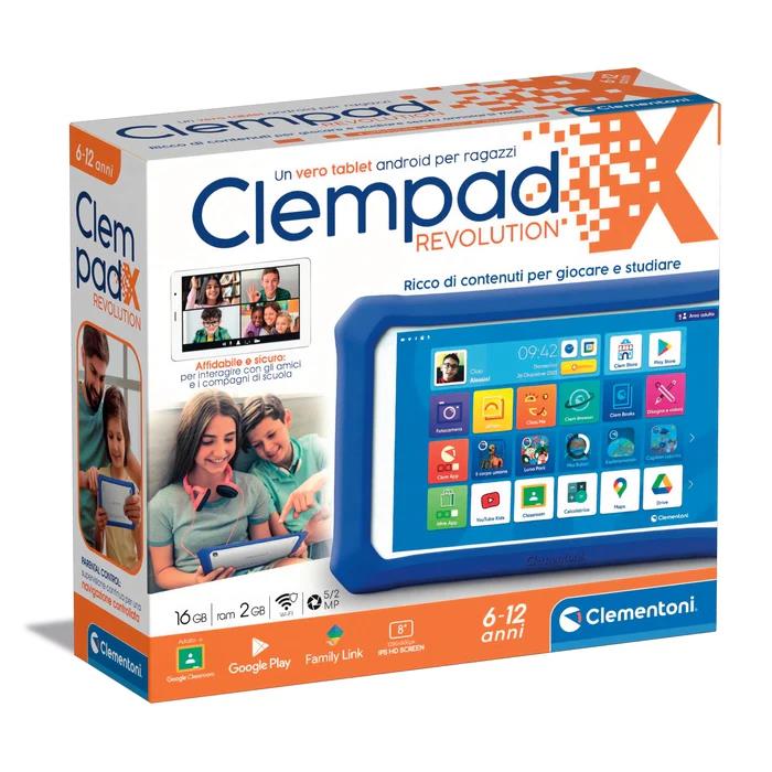 Clementoni Tablet per Bambini 3-6 anni 10 Wifi 2 GB Ram Android 11 Verde  16795
