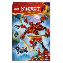 LEGO NINJAGO 71812 Climber Mech Ninja di Kai, Giochi per Bambini 9+ Anni con Guerriero Giocattolo da Costruire e 4 Minifigure