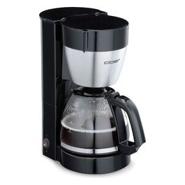 5019 Macchina per Caffe' Semi Automatica con Filtro 10 Tazze Nero