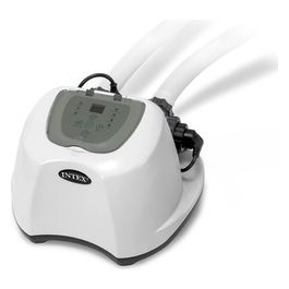 26668 Generatore Salino di Cloro Krystal Clear per Pompa Filtro 2650-12112 L/h Produzione Cloro 5 g/h per Piscine fino a 26500 L Plastica Bianco Flusso Pompa 2650-12112 L/h Produzione Cloro 5g/h