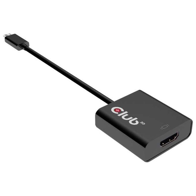 Club3d Adattatore Usb 3.1 Type C a Hdmi 2.0 Ultra Hd 4k 60hz