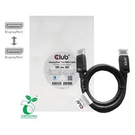 cavo Displayport 1.4 to Displayport 1.4 hbr3 m/m 1mt