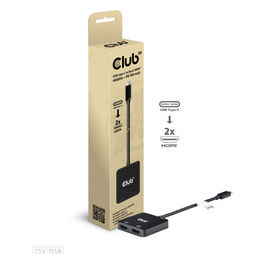 Hub MST USB-C a Dual HDMI 4K60Hz con PD 100W