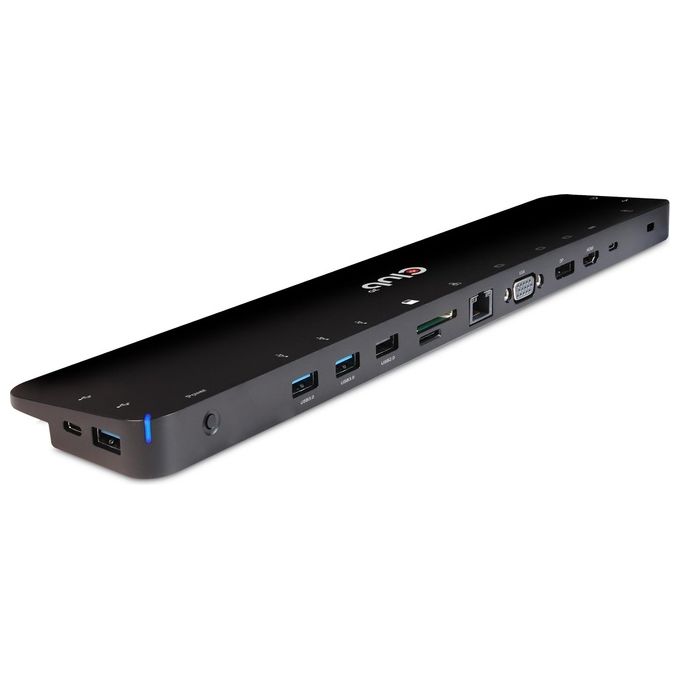 Image of Club3D Usb 3.2 Gen1 C Triple Display Dynamic 100W Pd Charging Dock The 5 X Usb-a Ports Docking Usb 3.2 Gen 1 Type-c Nero