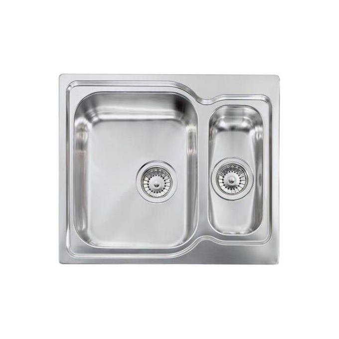 CM 011642SCSSP Serie Matico 3'' Lavello Acciaio inox satinato  da incasso 1 vasche + vaschetta 58X50cm