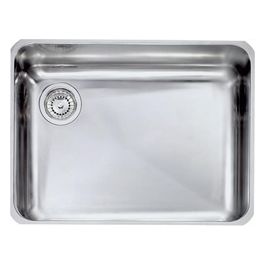 CM 011959SCSSX Serie Cinzia 3" Lavello Acciaio Inox satinato da Incasso Sottotop 60X45cm R50 Versione Sinistra