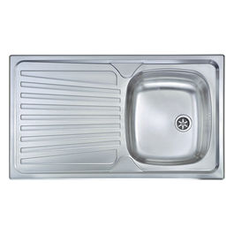 Cm Lavello Inox 1 Vasca 86X50 Incasso Sx