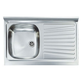 Cm Lavello Inox X Mobile 1 Vasca 80X50 Dx