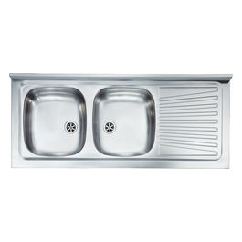 Cm Lavello Inox X Mobile 2 Vasche 120X50 Dx