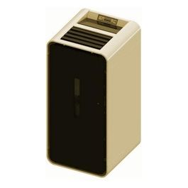 Stufa a Pellet Ambra Lux Ventilata in Acciaio Verniciato Avorio