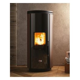 Stufa a Pellet Elegant Ermetica Rust
