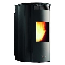 stufa wave Vetro Canalizzata nero Lak4z90y