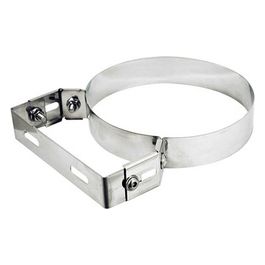 Collare Regolabile P/Tubi Inox Cm.13