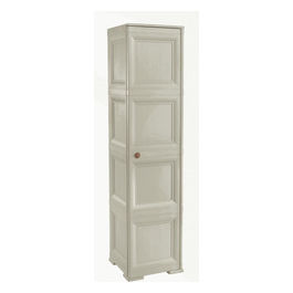 COLONNINA 4 MOD, 4 VANI AP.,ANTE LISCE colore ANGORA 