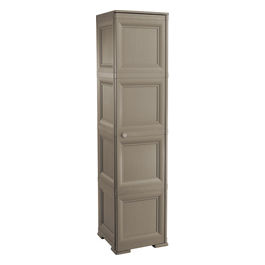 COLONNINA 4 MOD, 4 VANI AP.,ANTE LISCE colore TALPA