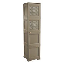COLONNINA 4 MODULI,2 ANTE LISCE2 TRAF. colore WENGE