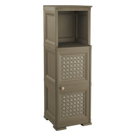 COLONNINA MISTA 3 MODULI 2 ANTE TRAF. colore WENGE