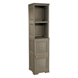 COLONNINA MISTA 4 MODULI 2 ANTE TRAF. colore WENGE