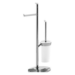 Barra Attrezzata Karma Bianco Metallo 62x20x26 Cm