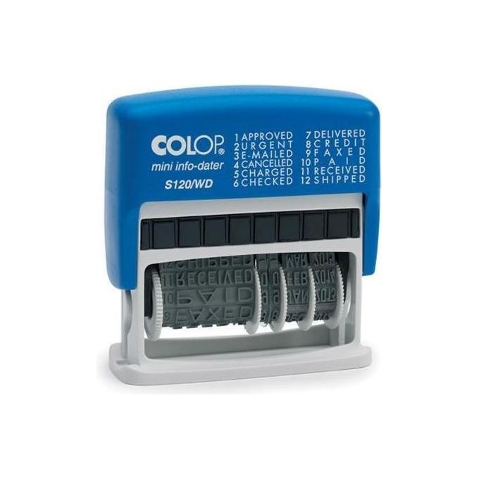 Colop S120WD Polinomio-Datario Autoinchiostrante