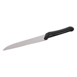 Coltello Santoku Kitchen World Manico Nero 18 Cm