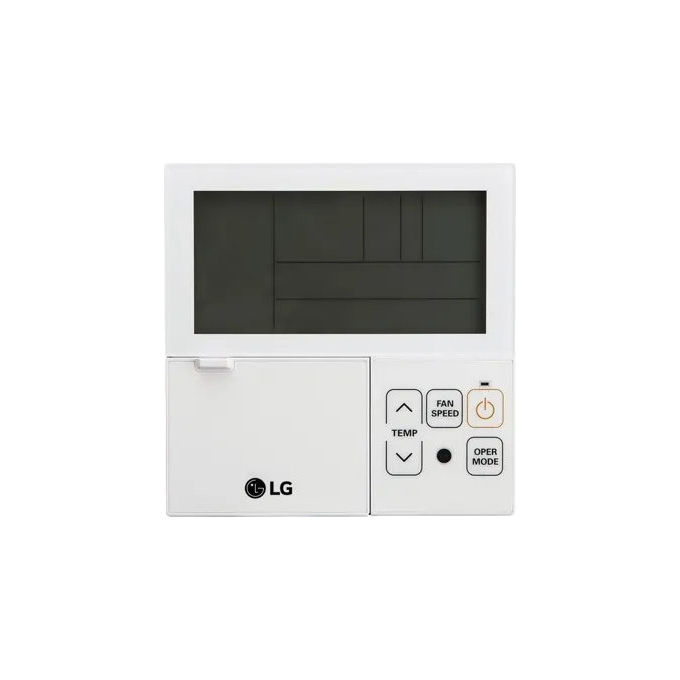 LG PREMTB001 Comando a Filo Standard per Climatizzatore Display LCD Timer Settimanale Compatibile Multi V colore Bianco