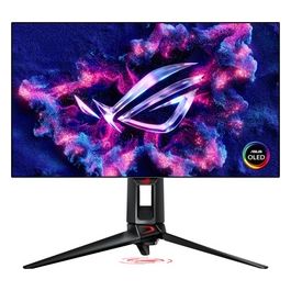 [ComeNuovo] Monitor Gaming ROG Swift OLED PG27AQDP WOLED da 27''  QHD (2560 x 1440) , 480Hz, 0,03 ms, compatibile G-SYNC, dissipatore di calore personalizzato, OLED Care+, Assistente AI, luminosità uniforme, 99% DCI-P3