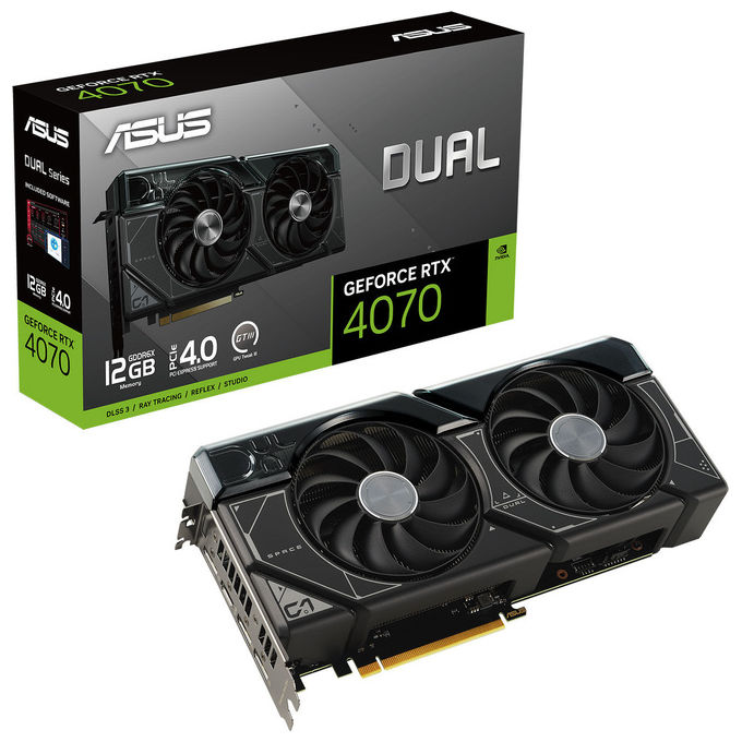 [ComeNuovo] Asus Scheda Grafica Nvidia Geforce DUAL RTX 4070 12G