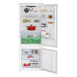 [ComeNuovo] BCSE400E40SNLH Frigorifero Combinato Capacità 400 Litri Classe E Statico HarvestFresh CoolRoom 193.4 cm Bianco