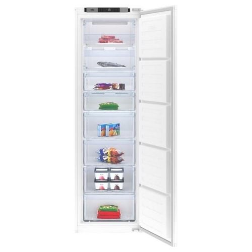 [ComeNuovo] BFNA247E40SN - Congelatore Verticale da Incasso 220 L, 177,5 cm, Classe E, 39 dB, Total No Frost, Compressore Inverter, Porta Reversibile, Bianco