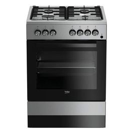 [ComeNuovo] FSE62110DX Cucina Libera Installazione Forno Elettrico Ventilato Classe energetica A Capacita' 66 Litri Coperchio in Cristallo 60x60 cm Acciaio Inox 