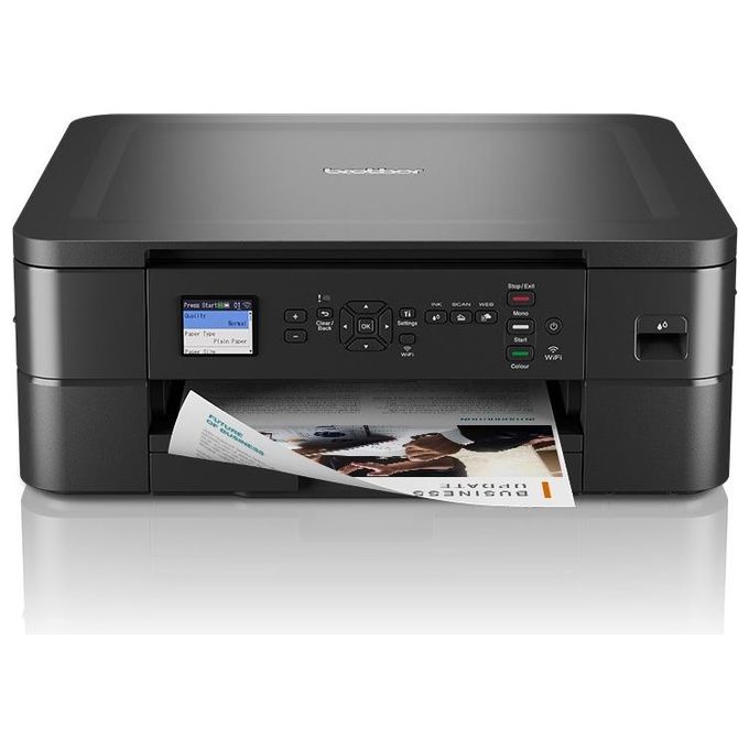 Image of [ComeNuovo] Brother DCPJ1050DW Stampante multifunzione inkjet a colori 3 in 1,Formato A4,Connettivita' di rete wireless,Stampa fronte-retro automatica,Display LCD da 4,5 cm, Nero
