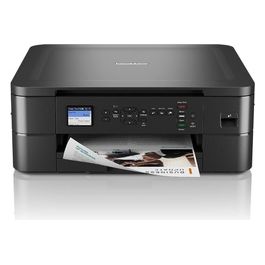 [ComeNuovo] DCPJ1050DW Stampante multifunzione inkjet a colori 3 in 1,Formato A4,Connettività di rete wireless,Stampa fronte-retro automatica,Display LCD da 4,5 cm, Nero