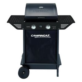 [ComeNuovo] Barbecue a Gas Xpert 100 L Plus Rocky con Pietra Vulcanica con 2 Bruciatori e Coperchio con Termometro