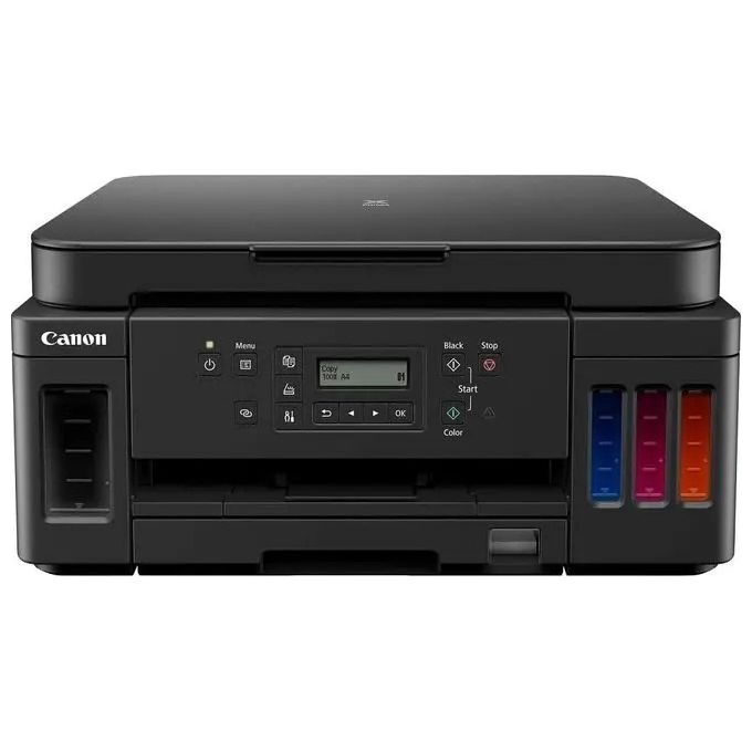 Image of [ComeNuovo] Canon PIXMA G6050 Stampante Multifunzione a colori Serbatoi D'inchiostro Ricaricabili Lan WiFi Stampa Fronte-Retro Automatica