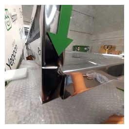 ComeNuovo 031037DCSSX Lavello Acciaio Inox da Incasso con Gocciolatoio a Sinistra 120x502 Vasche Modello Mondial IX