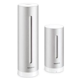 [ComeNuovo] Stazione Meteo NWS01-EC con Sensore Esterno Wireless, Finitura Argento, Monitoraggio Climatico Avanzato
