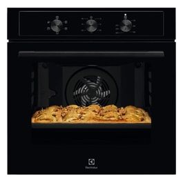 [ComeNuovo] EOH2H004K Forno Elettrico Multifunzione da Incasso Capacita' 68 Litri Classe energetica A 5 Programmi Aqua Cleaning 60 cm Nero