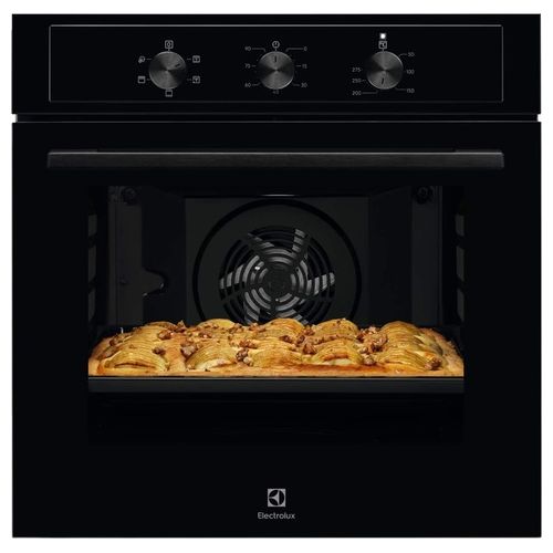 [ComeNuovo] EOH2H004K Forno Elettrico Multifunzione da Incasso Capacita' 68 Litri Classe energetica A 5 Programmi Aqua Cleaning 60 cm Nero