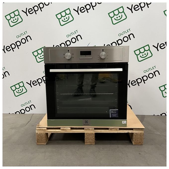 Image of [ComeNuovo] Electrolux EOH3H00X Forno Elettrico Multifunzione da Incasso Capacita' 72 Litri Classe energetica A 5 Programmi Aqua Cleaning 60 cm Acciaio Inox
