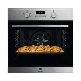 EOH3H00X Forno Elettrico Multifunzione da Incasso con Capacita di 72 Litri Classe Energetica A e 5 Programmi di Cottura in Acciaio Inox