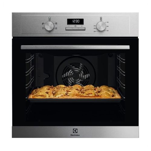 EOH3H00X Forno Elettrico Multifunzione da Incasso con Capacita di 72 Litri Classe Energetica A e 5 Programmi di Cottura in Acciaio Inox